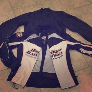 Harley-Davidson 3 in 1 motorcycle jacket.